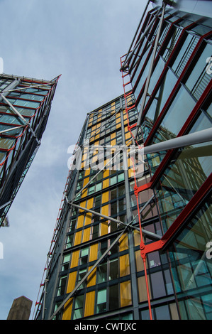 Neo Bankside, à côté de la Tate Modern, Southwark, London SE1 conçu par Rogers Stirk Harbour et partenaires Banque D'Images