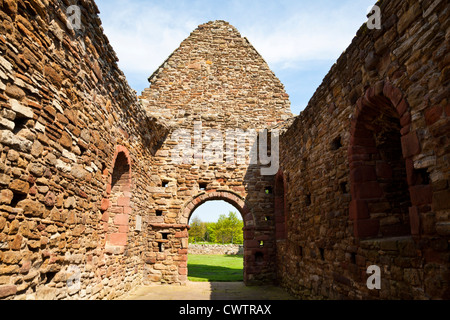 Les ruines de Saint Martin Kirk, Haddington, East Lothian, Scotland Banque D'Images