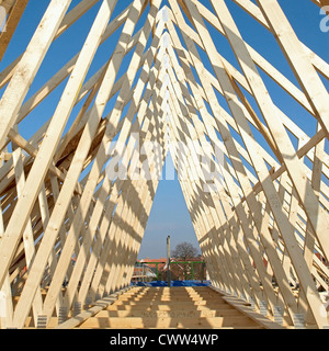 Fermes de toit. Banque D'Images