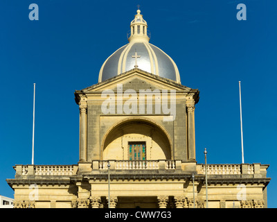 Eglise paroissiale Saint-Joseph dans la ville de Kalkara, île de Malte, mer Méditerranée Banque D'Images