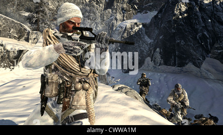 Call of Duty Black Ops - jeu 4 jeu d'ordinateur Banque D'Images