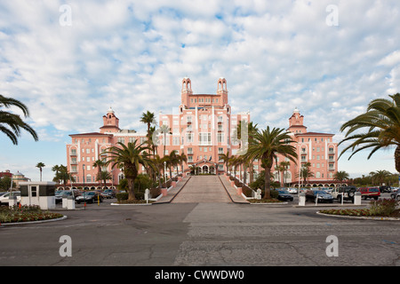 Loews Don CeSar Hotel sur le golfe du Mexique à St Pete Beach, Floride Banque D'Images