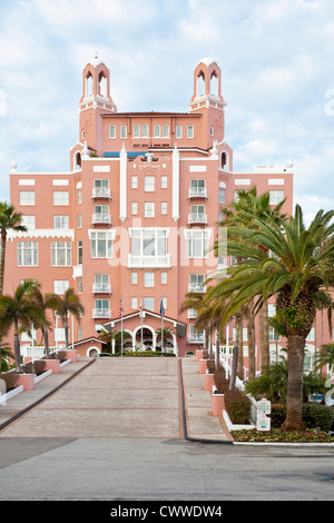 Loews Don CeSar Hotel sur le golfe du Mexique à St Pete Beach, Floride Banque D'Images