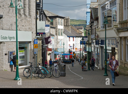 Finkle Street, Kendal, Cumbria, Angleterre, Royaume-Uni Banque D'Images