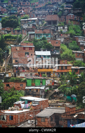 Vue sur Ville Medellin en Colombie, Amérique du Sud Banque D'Images