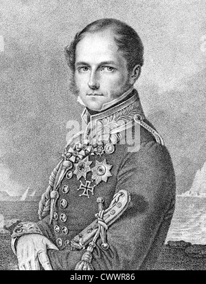 Léopold Ier de Belgique (1790-1865) sur gravure de 1859. Premier roi des Belges. Banque D'Images