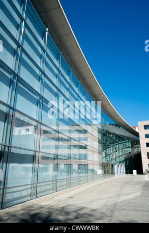 Neues Museum ou le nouveau musée d'art moderne de Nuremberg Allemagne Banque D'Images