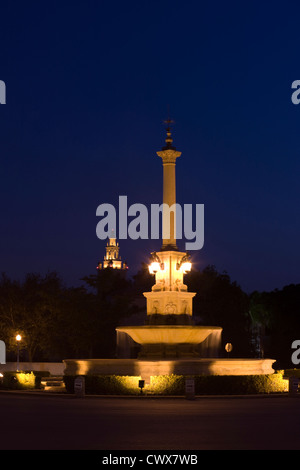 Fontaine DESOTO CORAL GABLES MIAMI FLORIDA USA Banque D'Images