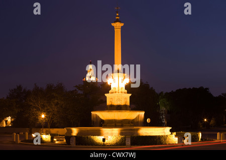 Fontaine DESOTO CORAL GABLES MIAMI FLORIDA USA Banque D'Images