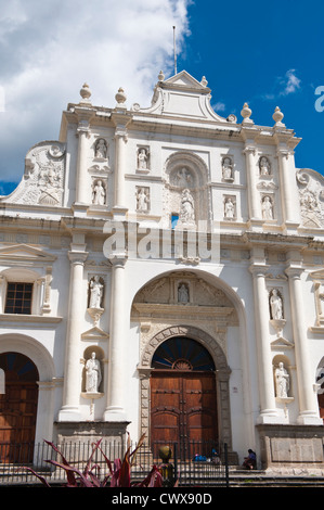 Cathédrale de Saint Joseph Antigua, Guatemala, UNESCO World Heritage Site. Banque D'Images