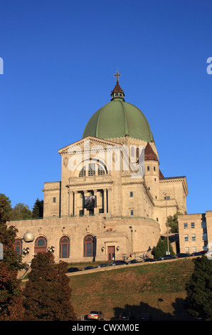 L'Oratoire Saint-Joseph du Mont-Royal, (Anglais : Oratoire Saint-Joseph du Mont-Royal), est une basilique catholique romaine Banque D'Images