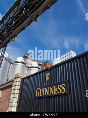 La brasserie Guinness à Dublin, Irlande Banque D'Images