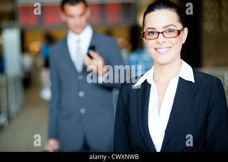 Attractive young woman portrait Banque D'Images