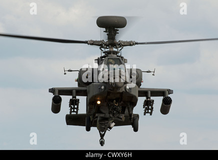 Army Air Corps Militaire WAH-64 Apache AH1 Hélicoptère à Halfpenny Green Airfield, Wolverhampton. 8386 SCO Banque D'Images