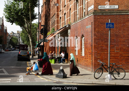 Arnold Circus, Boundary Estate, Bethnal Green, Londres, UK Banque D'Images