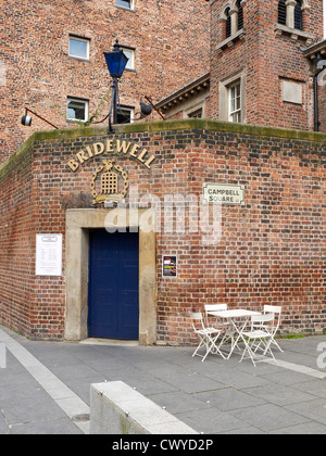 Bridewell ancien poste de police, et maintenant un restaurant en prison Liverpool UK Banque D'Images