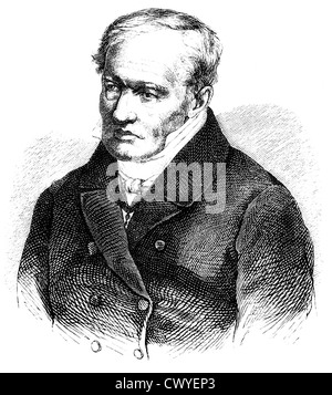 Friedrich Wilhelm Heinrich Alexander von Humboldt, 1769 - 1859, un naturaliste allemand Banque D'Images