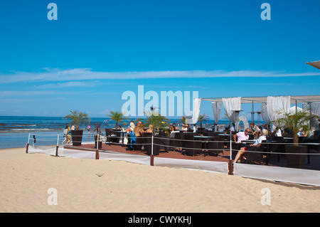 Plage de Jurmala beach resort près de Riga Lettonie Europe Banque D'Images