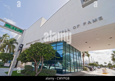 Ft Lauderdale Beach Florida l'International Swimming Hall of Fame Banque D'Images