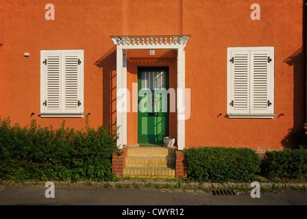 Gartenstadt Falkenberg, Treptow, Berlin, Germany, Europe Banque D'Images