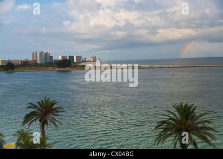 Sand Key Park, Clearwater Beach, Floride Banque D'Images