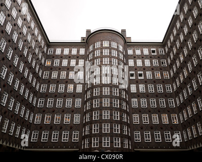 Sprinkenhof,bâtiment historique,Hambourg,Allemagne Banque D'Images