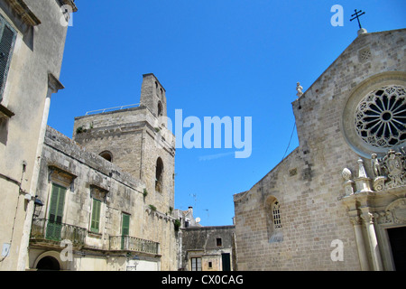 Italie, Pouilles, Otranto, cathédrale Santa Maria Annunziata Banque D'Images