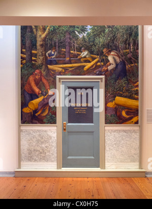 Musée d'Art de Portland dans le Maine Banque D'Images