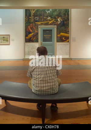 Musée d'Art de Portland dans le Maine Banque D'Images