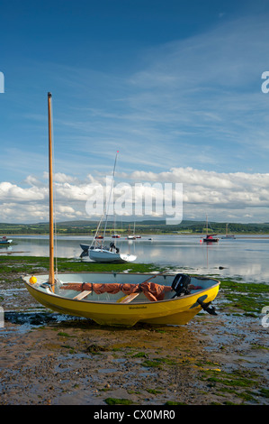 Findhorn Bay sur le Moray Firth, région de Grampian, en Écosse. 8433 SCO Banque D'Images