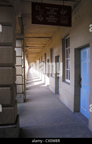 Vue globale de Halifax Piece Hall. Banque D'Images