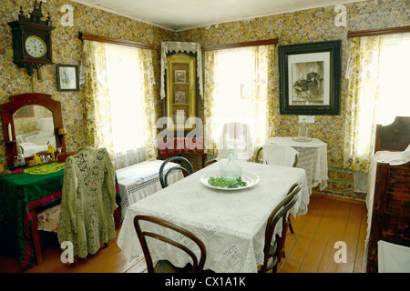 L'intérieur de la Fédération maison ancienne. Pris sur Juillet 2012 Dans village Russe Mychkine Banque D'Images