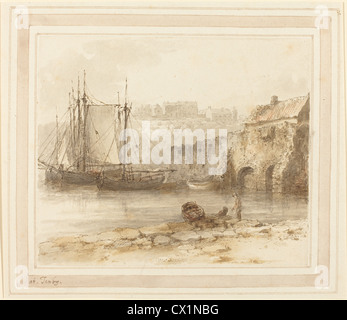 Heneage Finch 4e comte d'Aylesford (britannique, 1751 - 1812 ), à Tenby, années 1790 ? Banque D'Images