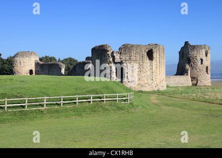 Les ruines de 13e siècle château North East Wales UK Banque D'Images