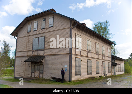 Jorn - une petite communauté dans l'ouest de Bothnie, Suède. Banque D'Images