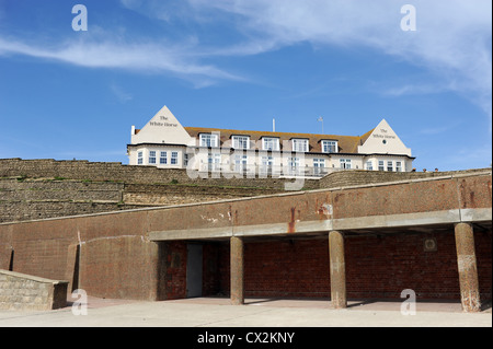 Hôtel White Horse au Village de Rottingdean juste le long de la côte de Brighton sur la côte du Sussex UK 2012 Banque D'Images