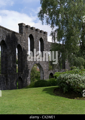 dh McCaigs Tower OBAN ARGYLL Oban entrée folly Battery Hill tour construite par John Stuart McCaig ecosse Banque D'Images