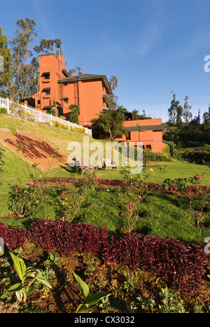 Elk201-5520v l'Inde, Tamil Nadu, Udhagamandalam (Ooty), hôtel moderne Banque D'Images