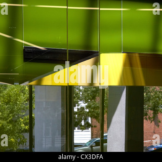 La William O. Lockridge/Club Bibliothèque, Washington, United States. Architecte : Adjaye Associates, 2012. Vue intérieure d'abstra Banque D'Images