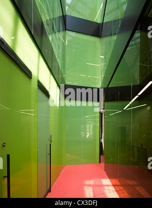 La William O. Lockridge/Club Bibliothèque, Washington, United States. Architecte : Adjaye Associates, 2012. Vue intérieure de la lumière Banque D'Images