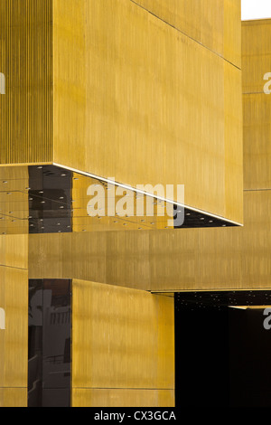 Plate-forme pour les arts et la créativité, Guimaraes, Portugal. Pitágoras au Brésil architecte Arquitectos, 2012. Banque D'Images