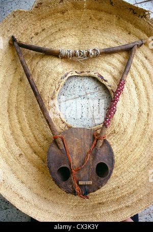 Khartoum Soudan Musée Ethnographique instrument de musique Banque D'Images