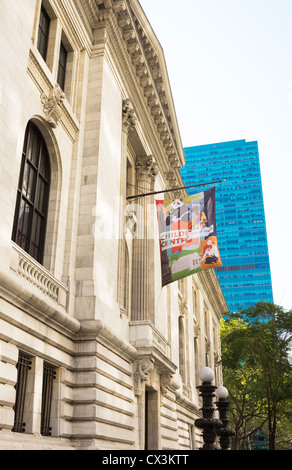 Le Centre pour l'enfance de la succursale principale de la bibliothèque publique de New York sur la 42e Rue Banque D'Images