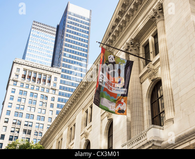 Le Centre pour l'enfance de la succursale principale de la bibliothèque publique de New York sur la 42e Rue Banque D'Images