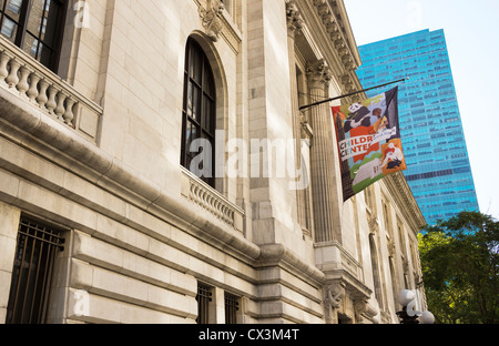 Le Centre pour l'enfance de la succursale principale de la bibliothèque publique de New York sur la 42e Rue Banque D'Images