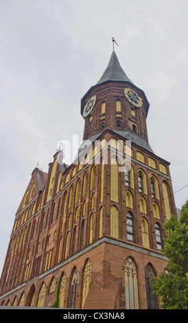 La Cathédrale de Königsberg (vers 1333) sur l'île de Kant. Kaliningrad (ancienne Königsberg), Russie Banque D'Images