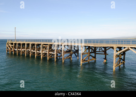 Trefor Pier péninsule Llyen Gwynedd au Pays de Galles Cymru UK GO Banque D'Images