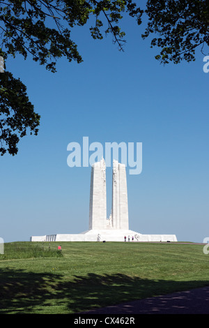 Le Canadien National WW1 monument de la crête de Vimy Banque D'Images