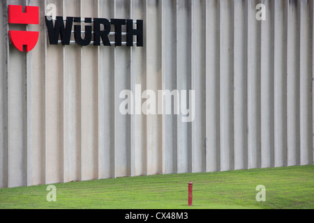 Un entrepôt Wurth. Banque D'Images