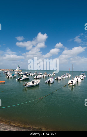 La jolie station balnéaire de La Rochelle, Île de Ré, Charente-Maritime, Poitou-Charentes, France. Banque D'Images